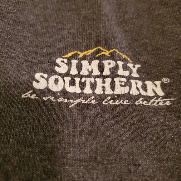 Simply Southern 2xl heather gray. Elevate your Soul. Tshirt - Picture 2 of 6